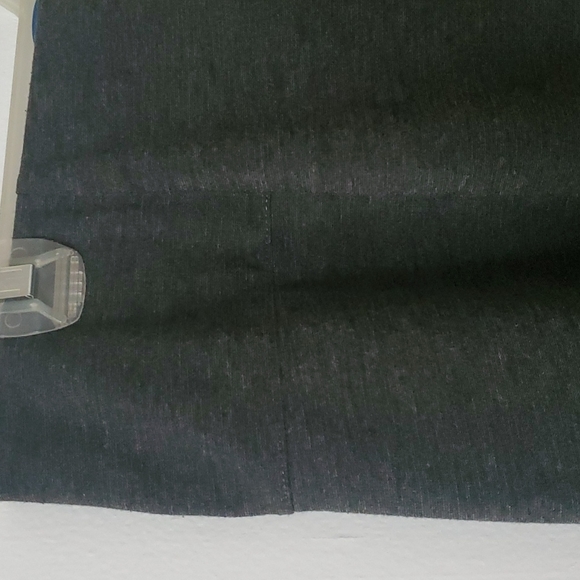 Dana Buchman charcoal gray midi length skirt - Picture 2 of 11